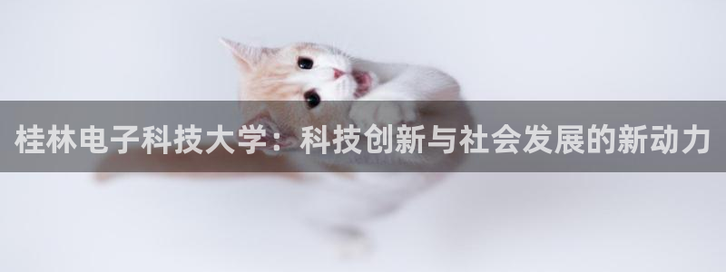 桂林电子科技大学：科技创新与社会发展的新动力