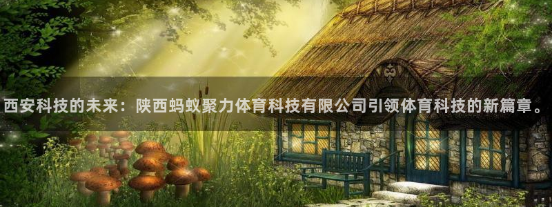 西安科技的未来：陕西蚂蚁聚力体育科技有限公司引领体育科技的新篇章。